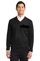 Edwards Unisex Acrylic V-Neck Sweater